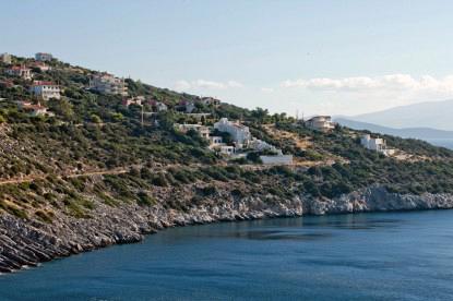 The Marathon Villa has panoramic view to Evia.